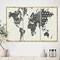 Designart - Madallions Map - Traditional Gallery-wrapped Canvas